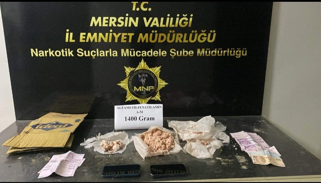 Mersin’de uyuşturucu kaçakçılarına yönelik operasyonlarda gözaltına alınan altı şüpheliden, hepsi
