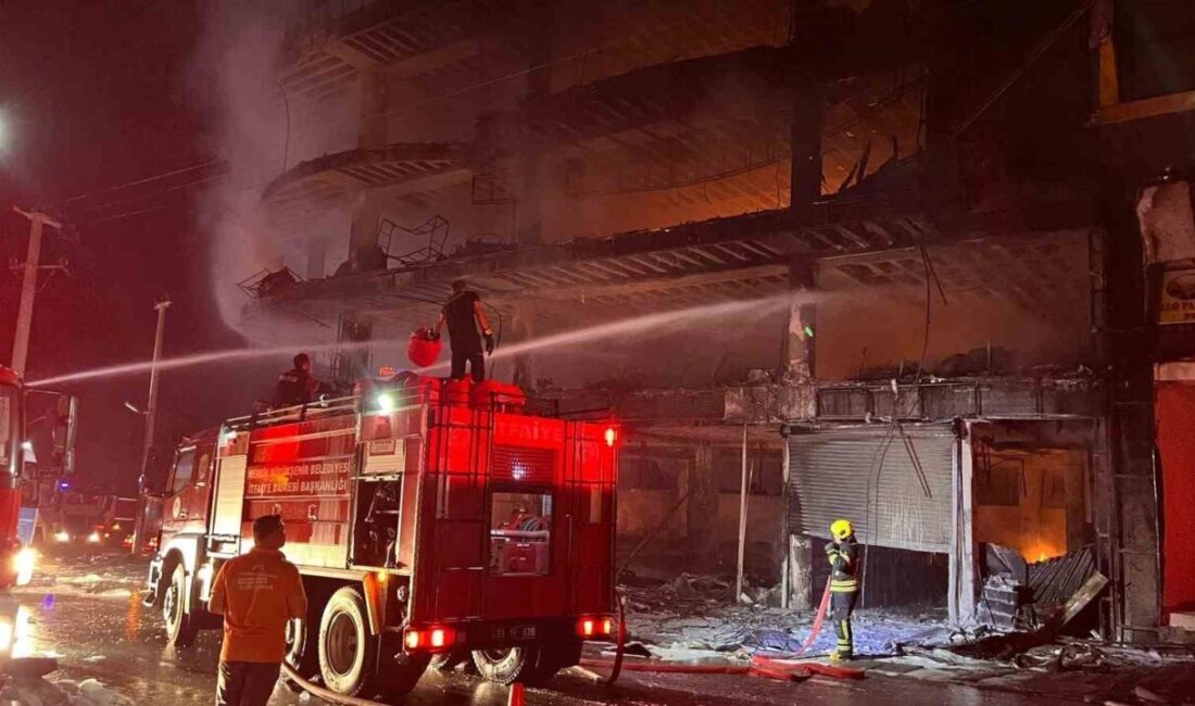 Mersin Mezitli ilçesinde bulunan 4 katlı bir mobilya imalat ve