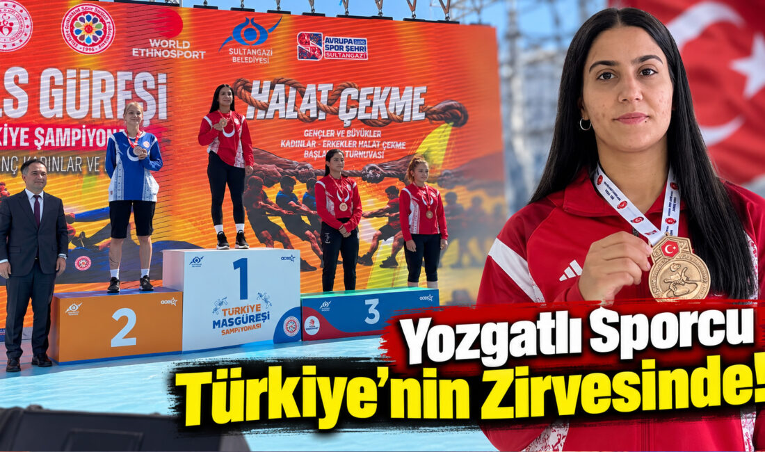 İstanbul’da gerçekleştirilen Gençler Mas Güreşi Türkiye Şampiyonası’nda mücadele eden Yozgat