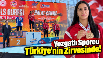 İstanbul’da gerçekleştirilen Gençler Mas Güreşi Türkiye Şampiyonası’nda mücadele eden Yozgat