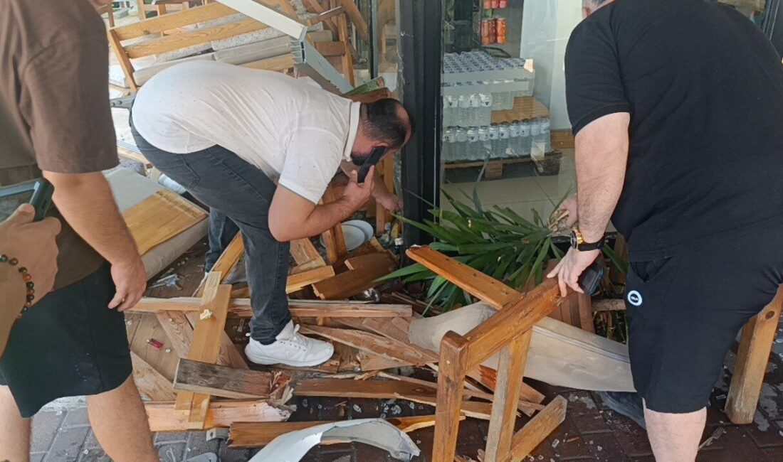 Manavgat ilçesinde meydana gelen trafik kazasında bir kadın saniyelerle ölümden