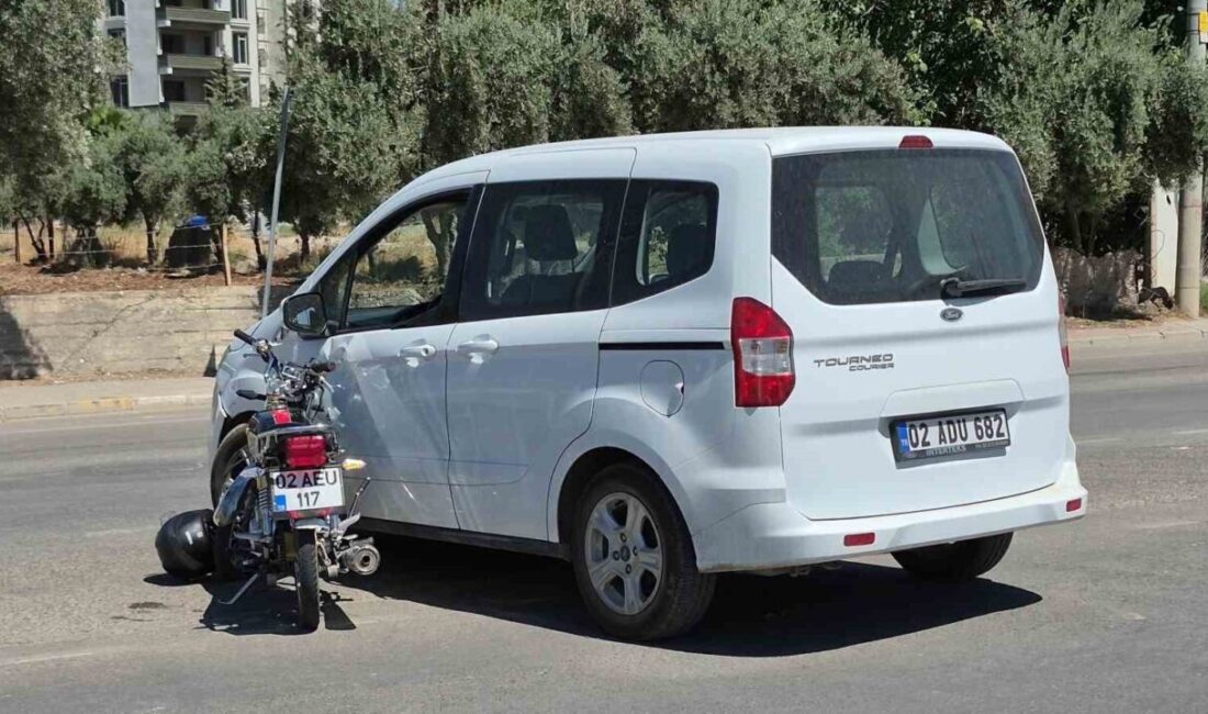 Adıyaman ilinde meydana gelen bir trafik kazasında, bir kişi yaralandı.