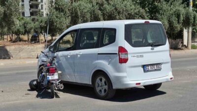 Adıyaman ilinde meydana gelen bir trafik kazasında, bir kişi yaralandı.