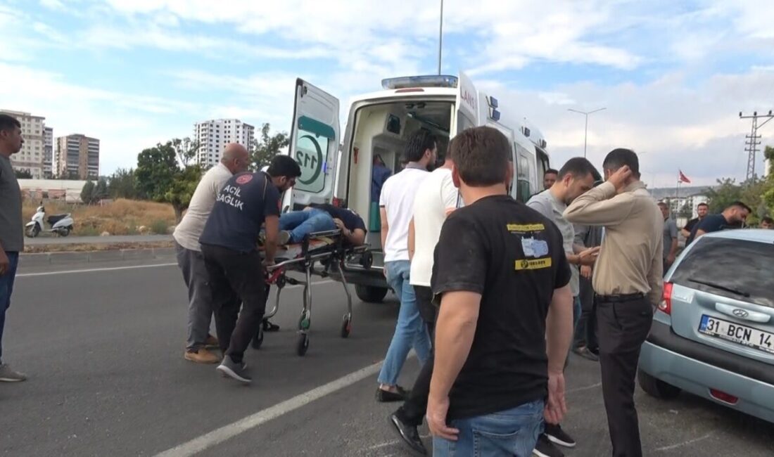 Kilis’te, bir motosiklet ile bir otomobilin çarpışması sonucunda 1’i ağır