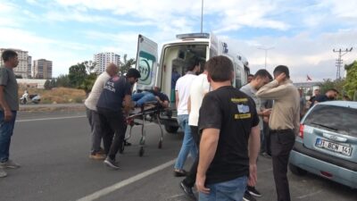 Kilis’te, bir motosiklet ile bir otomobilin çarpışması sonucunda 1’i ağır