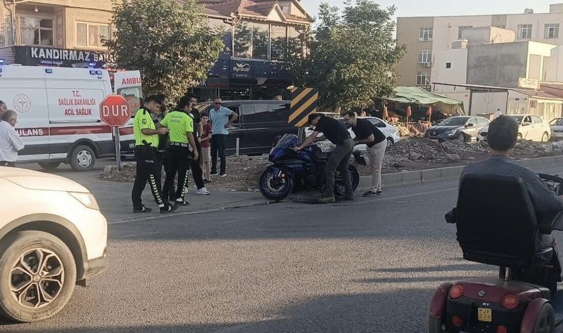 Adıyaman’ın Gölbaşı ilçesinde meydana gelen bir kaza sonucunda motosikletin bir