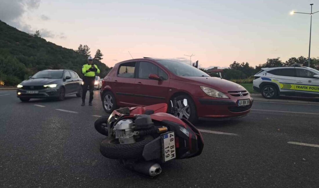 Menteşe ilçesinde meydana gelen trafik kazasında bir kişi yaralandı. Olay,
