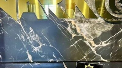 Muş ilinde polis ekipleri tarafından durdurulan bir araçta, direksiyon kutusunun
