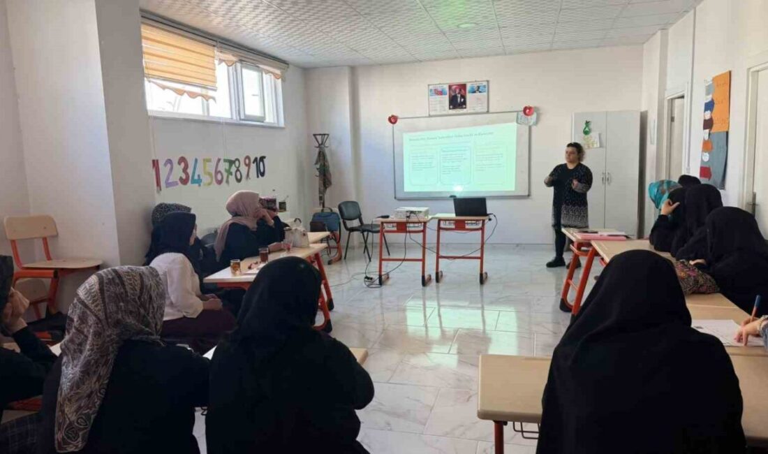 Muş’ta, aile destek merkezlerinde eğitim gören kadınları uyuşturucu bağımlılığından koruma
