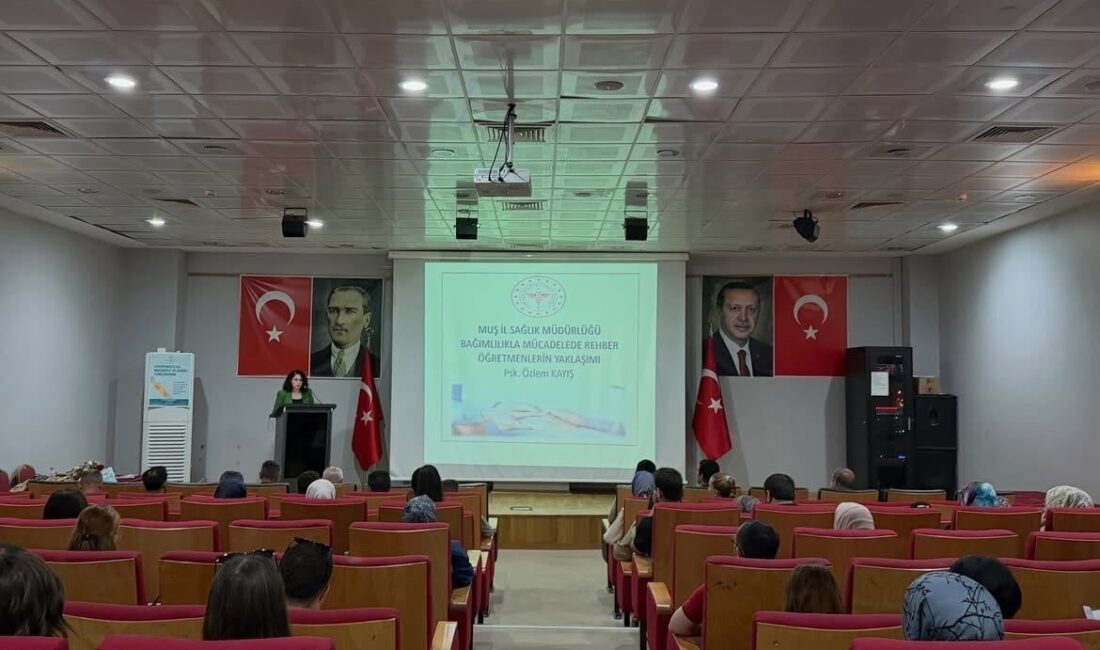Muş’ta çocukların ve gençlerin bağımlılıklardan korunması, risklerin erken tespiti ve