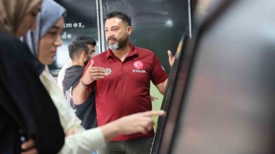 Elazığ’a ilk defa gelen NARKO TIR, vatandaşların büyük ilgisiyle karşılaşarak