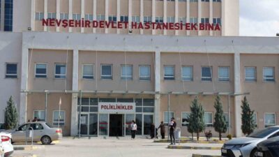 Nevşehir Devlet Hastanesi’nde çalışan bir kadın doğum uzmanının, kimliği belirsiz