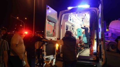 Nevşehir ilinde, 11 yaşındaki bir çocuk bisikletiyle yolun karşısına geçerken