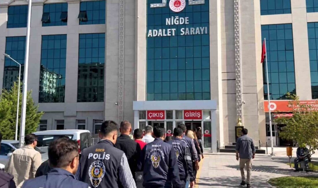 Niğde merkezli 4 ilde yasa dışı bahis faaliyetleri üzerine yapılan
