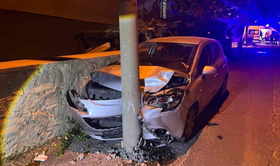 Niğde’de meydana gelen trafik kazasında, Efendibey Mahallesi Şirinler Sokak’ta iki