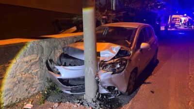 Niğde’de meydana gelen trafik kazasında, Efendibey Mahallesi Şirinler Sokak’ta iki