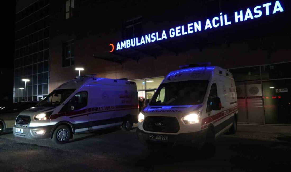 Niğde’nin Konaklı beldesinde, vatandaşlar ile çobanlar arasında çıkan taşlı ve