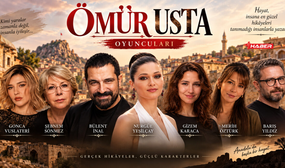 Ömür Usta oyuncuları arasında Nurgül Yeşilçay, Bülent İnal, Gonca Vuslateri,