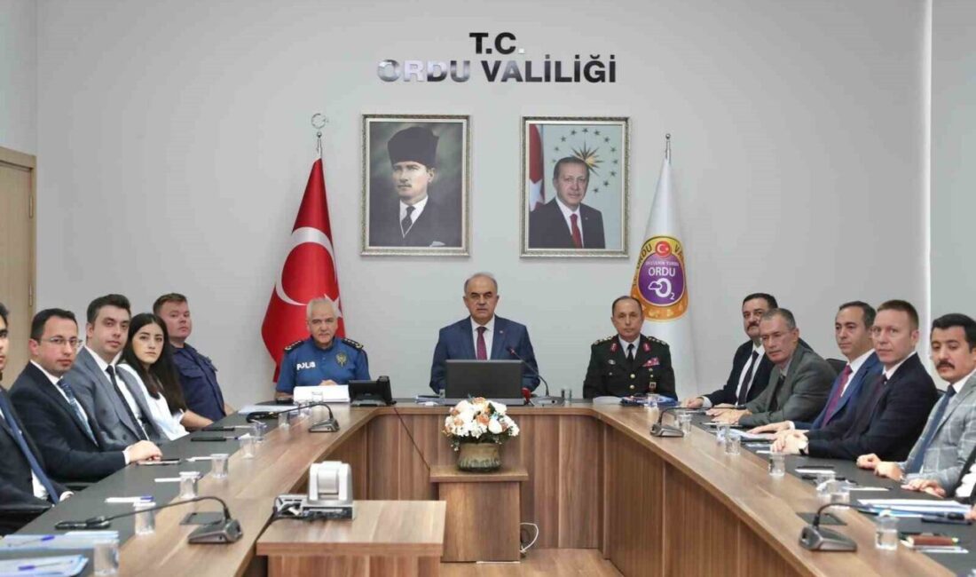 Ordu Valisi Muammer Erol, İl Emniyet Müdürlüğü ve İl Jandarma