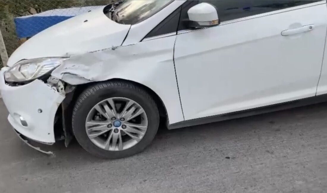 Bahçe ilçesinde meydana gelen trafik kazasında bir motosiklet sürücüsü yaralandı.