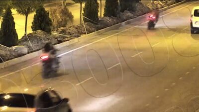 Osmaniye’de, trafiği tehlikeye atarak motosikletle yarış yaptıkları belirlenen 2 sürücüye