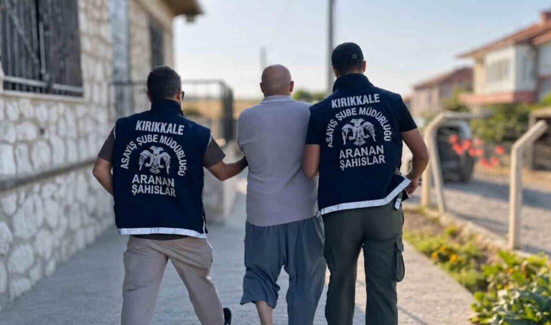 Kırıkkale’de toplamda 8 ayrı suç dosyasından 16 yıl hapis cezası
