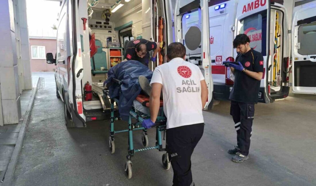 Adıyaman’da, bir yolcu şehir içi otobüste seyahat ederken dengesini kaybederek