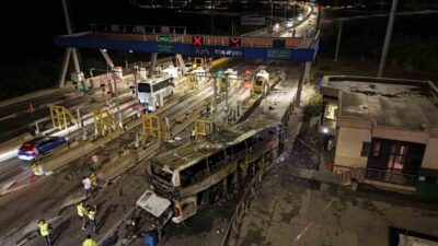 Kuzey Marmara Otoyolu’nda meydana gelen feci bir kaza sonucunda, Diyarbakır-İstanbul