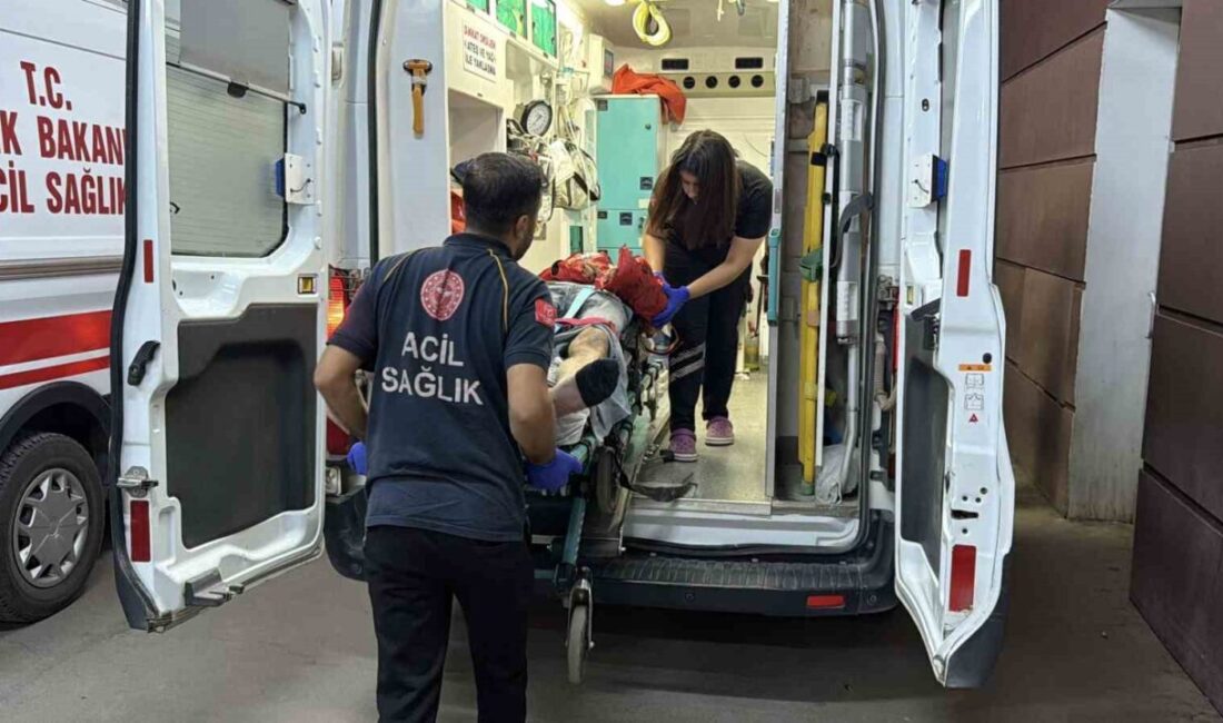 Adıyaman’da meydana gelen trafik kazasında bir motosiklet ile bir otomobil