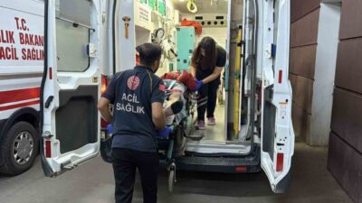 Adıyaman’da meydana gelen trafik kazasında bir motosiklet ile bir otomobil