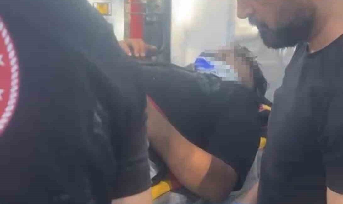 Adıyaman’da, bir sürücünün aracın kontrolünü kaybetmesi sonucu meydana gelen trafik