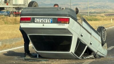 Adıyaman’da meydana gelen trafik kazasında, bir kişi yaralandı çünkü sürücü