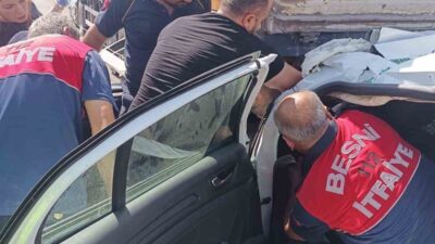 Besni ilçesinde meydana gelen trafik kazasında bir kişi ağır yaralandı.