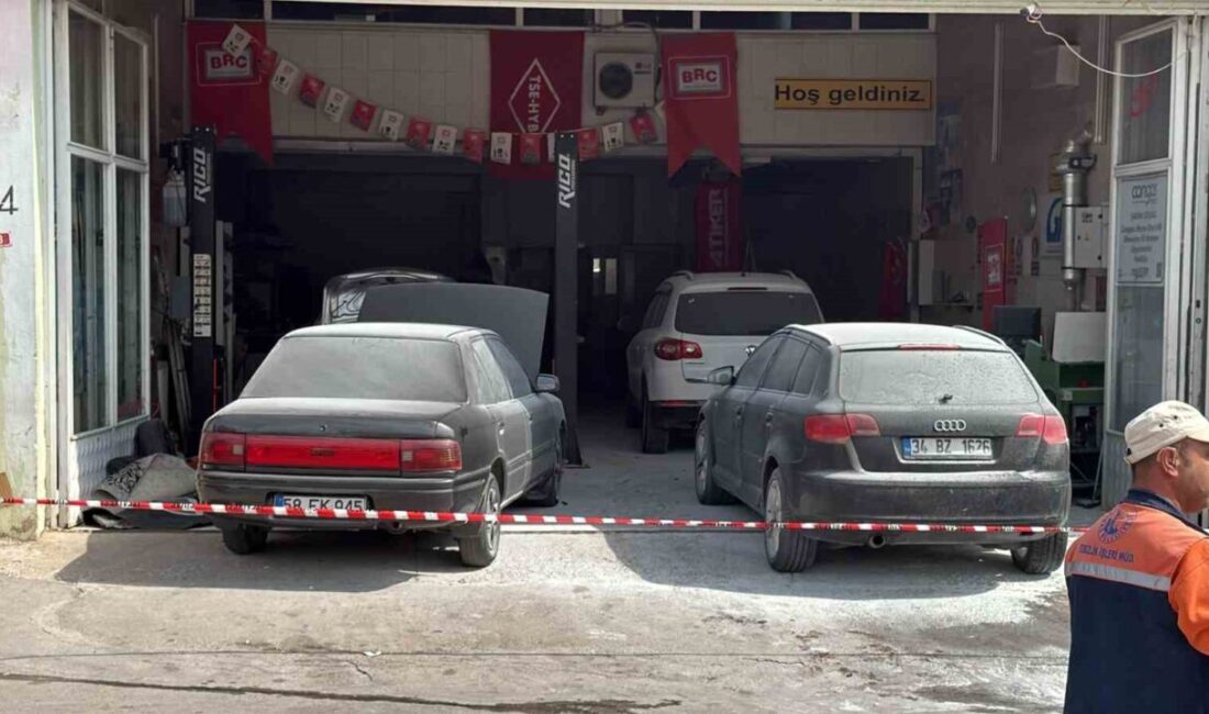 Sivas’ta Toptancılar sitesinde bulunan bir LPG dönüşüm istasyonunda meydana gelen