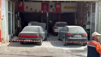 Sivas’ta Toptancılar sitesinde bulunan bir LPG dönüşüm istasyonunda meydana gelen