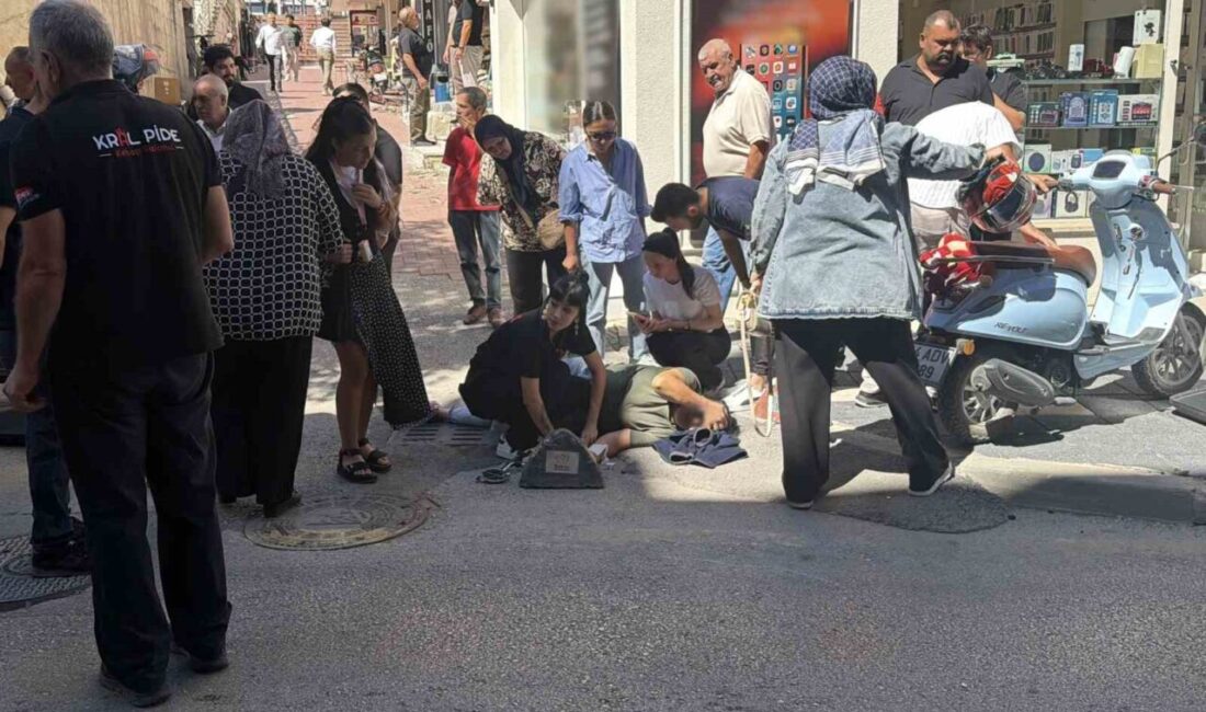 Bolu’da meydana gelen trafik kazasında, bir kadın motosiklet sürücüsü yola