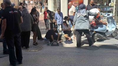 Bolu’da meydana gelen trafik kazasında, bir kadın motosiklet sürücüsü yola