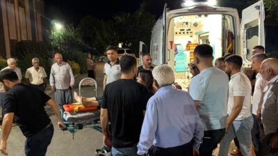 Kahta ilçesinde meydana gelen trafik kazasında bir yayayı ağır bir