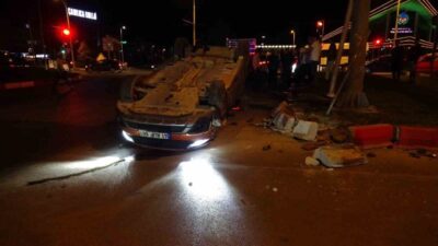 Malatya’da meydana gelen trafik kazasında, akşam saatlerinde Malatya-Ankara kara yolu