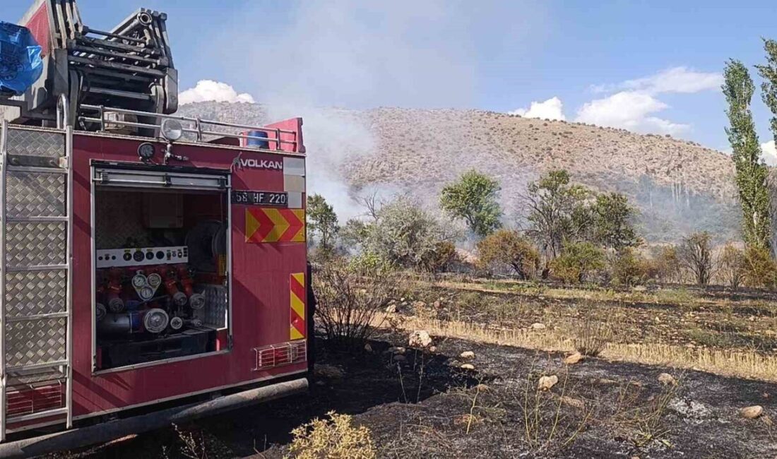 Sivas’ta, Sarıkaya köyü yolu Kaplan mevkiinde park halindeki 58 AAK