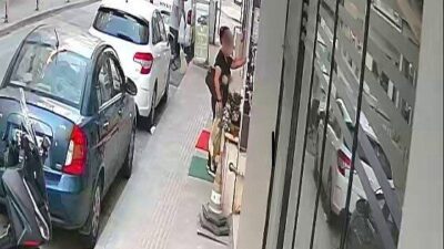 Samsun’un İlkadım ilçesinde bir fırının önüne bırakılan yaklaşık 300 gram