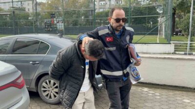 Samsun’un Atakum ilçesinde, bir evden mutfak penceresinden içeri giren ve