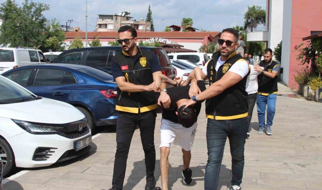 Adana’da yaşanan olayda, bir cezaevi firarisi polise teslim olmamak için