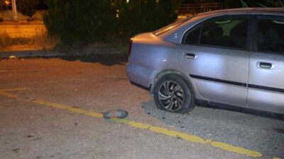 Nevşehir’de polis ekipleri, gece devriye görevi sırasında plakasız bir aracı