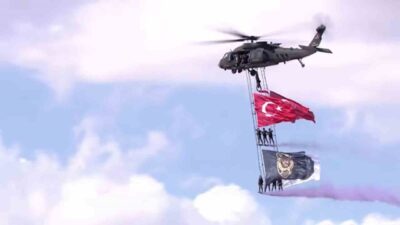 Güneydoğu’da düzenlenen TEKNOFEST etkinliğinde, Emniyet Genel Müdürlüğü Havacılık Daire Başkanlığı