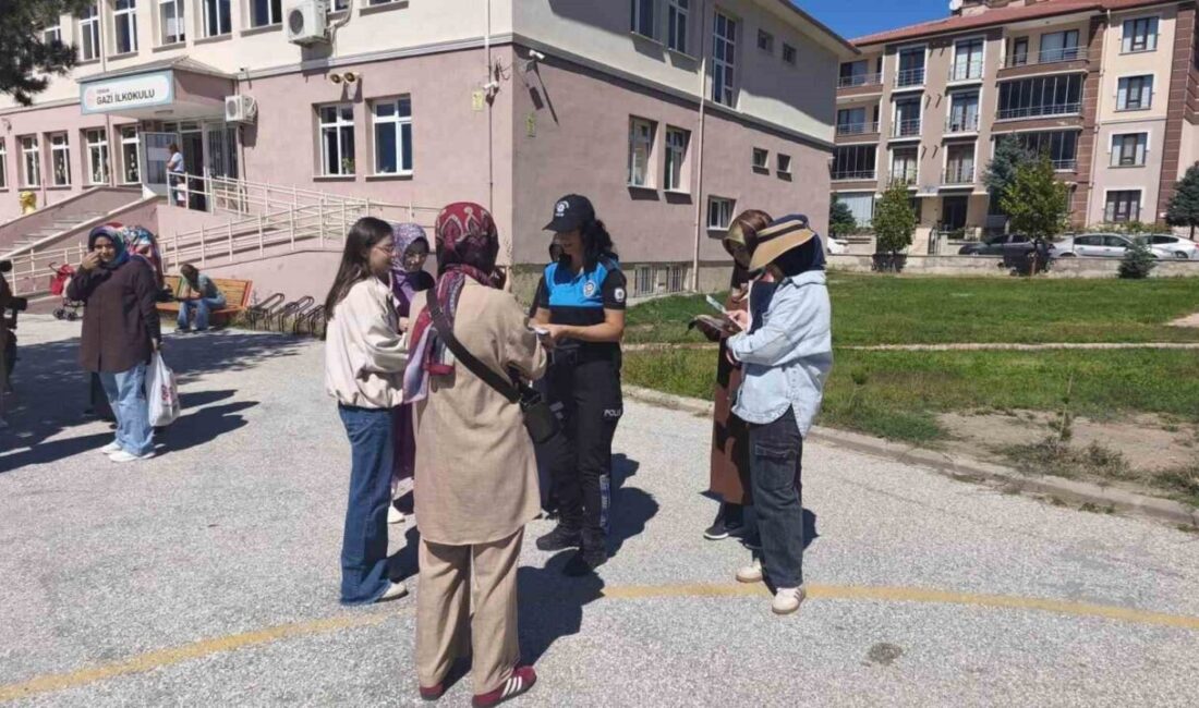 Erzincan İl Emniyet Müdürlüğü tarafından, yeni eğitim öğretim yılının başlaması