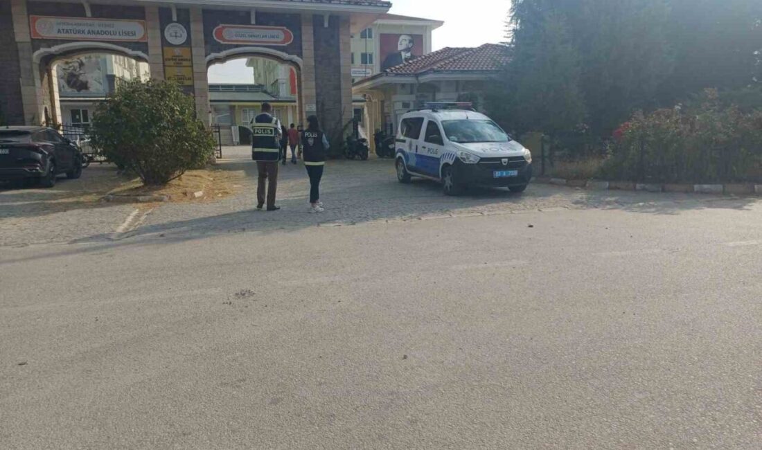 Afyonkarahisar’da, çocukların ve gençlerin eğitim-öğretim süreçlerini huzur ve güven içinde