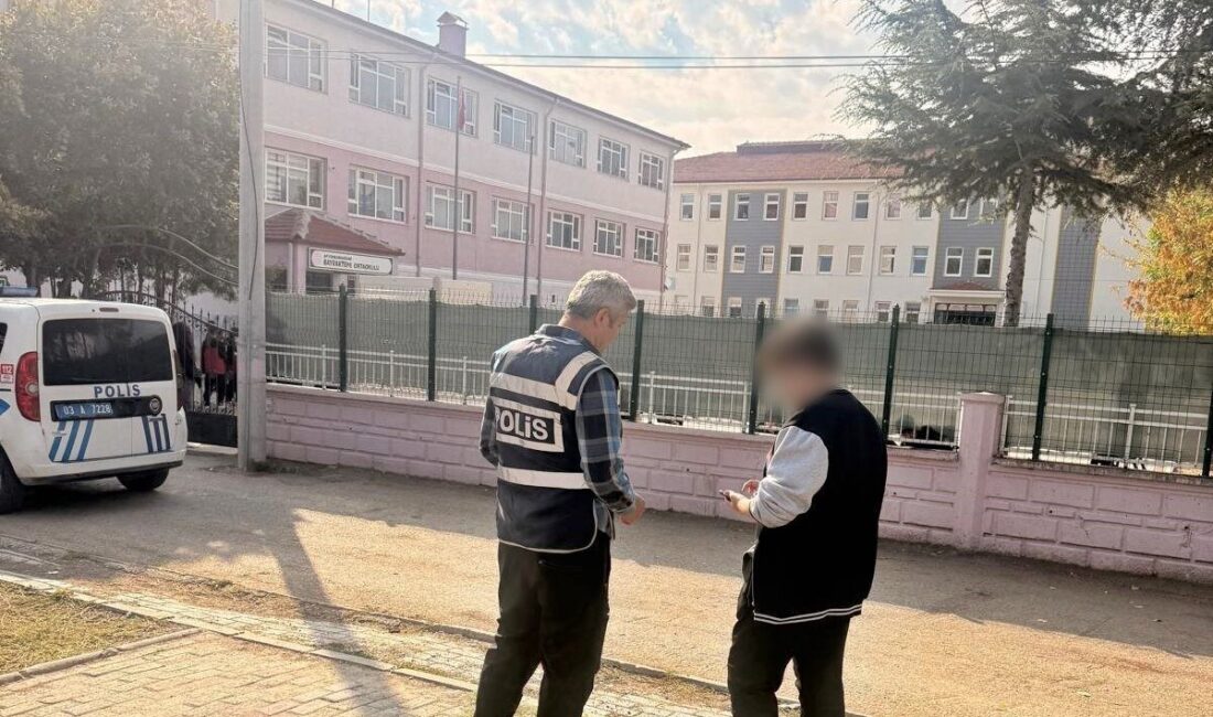Afyonkarahisar’da, eğitim ve öğretim ortamının güvenli ve huzurlu bir şekilde