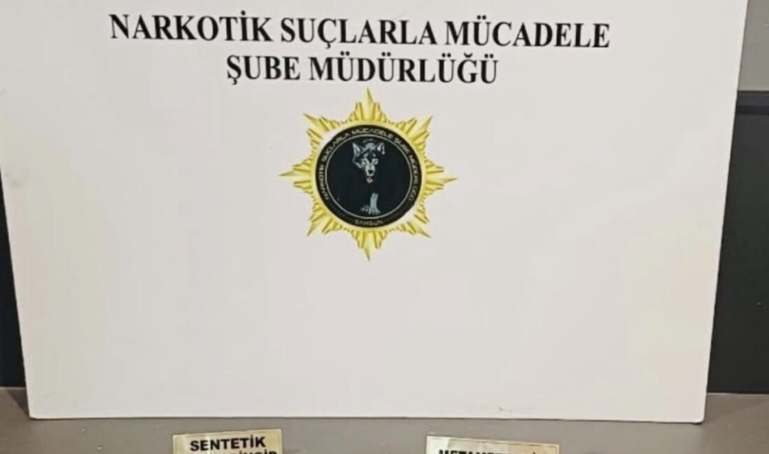 Samsun’un İlkadım ilçesinde polis ekipleri tarafından gerçekleştirilen operasyonda, 8 bin