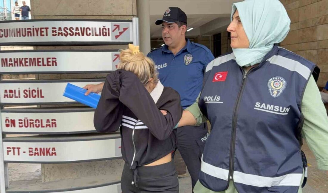 Samsun’un Canik ilçesinde bulunan bir alışveriş merkezinde meydana gelen olayda,